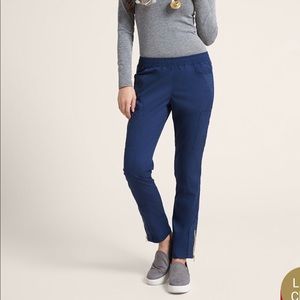 Jaanuu Moto scrub pants in navy